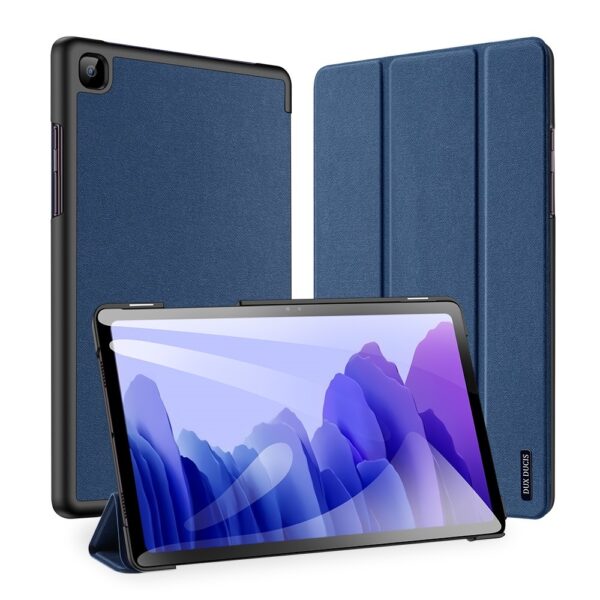 Dux Ducis - Domo Serie folio sleepcover hoes - Samsung Galaxy Tab A7 (2020) - Blauw