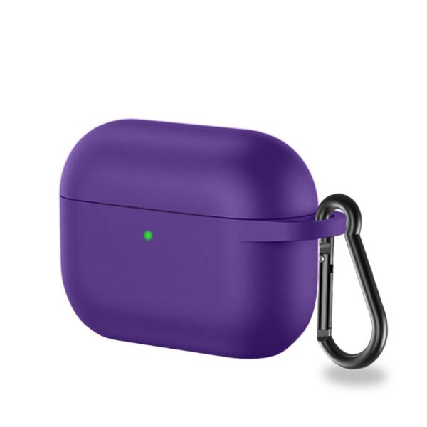 Lunso - Softcase cover hoes - AirPods Pro - Paars
