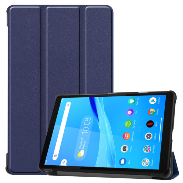 3-Vouw sleepcover hoes - Lenovo Tab M8 - Blauw