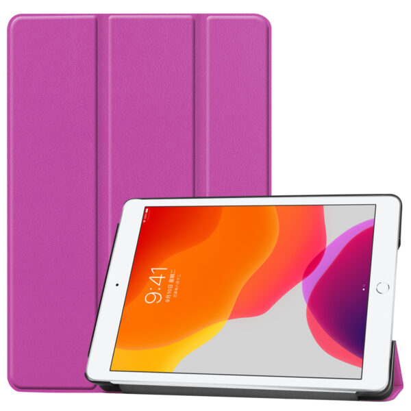 3-Vouw sleepcover hoes - iPad 10.2 inch (2019/2020/2021) - Paars