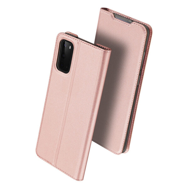 Dux Ducis - pro serie slim wallet hoes - Samsung Galaxy S20 - Rose Goud