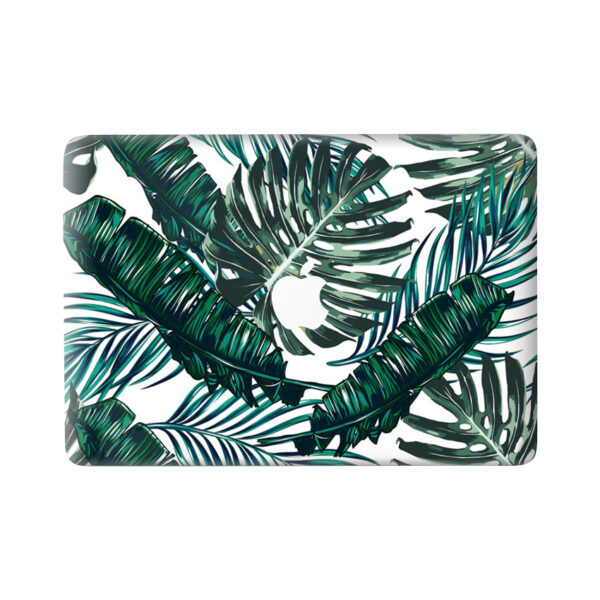 Lunso MacBook Air 13 inch (2018-2020) vinyl sticker - Green Leaves