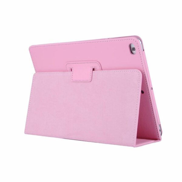 Lunso - iPad 2 / 3 / 4 - Stand flip sleepcover hoes - Lichtroze