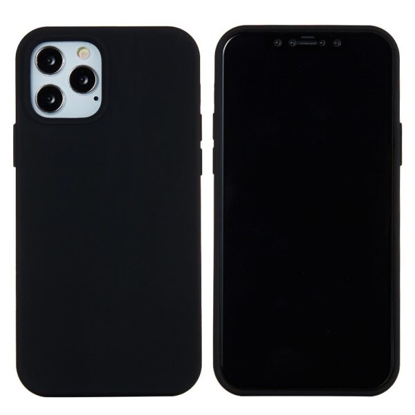 Lunso - Softcase Backcover hoes - iPhone 13 Pro - Zwart