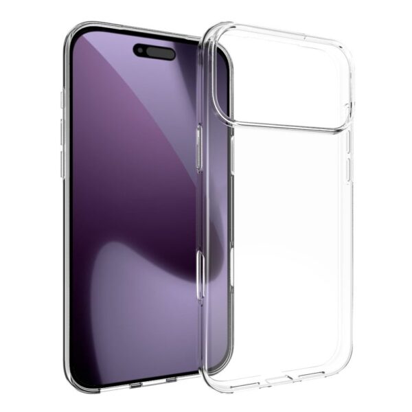 Lunso iPhone 17 Pro Max - TPU Backcover hoes - Transparant