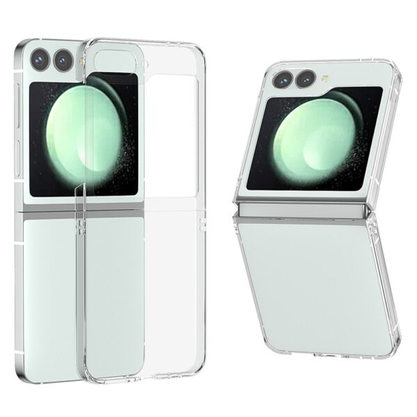 Lunso Samsung Galaxy Z Flip 7 FE / Flip6 - Backcover hoes - Transparant