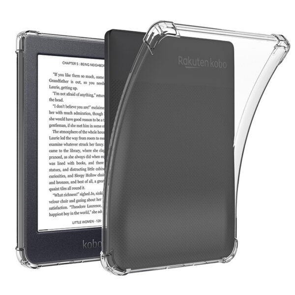 Lunso Kobo Nia hoes (6 inch) - TPU Backcover - Transparant