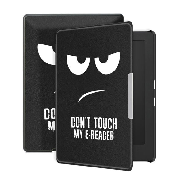 Lunso - Kobo Aura H20 Edition 1 hoes (6.8 inch) - sleep cover - Don&apos;t Touch