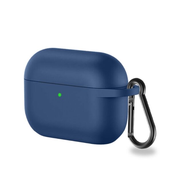 Lunso - Softcase cover hoes - AirPods Pro - Blauw