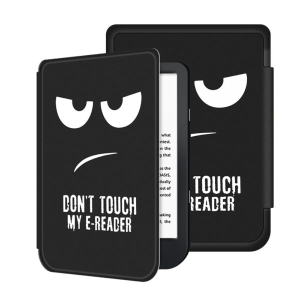 Lunso - sleepcover flip hoes - Kobo Nia (6 inch) - Don&apos;t Touch