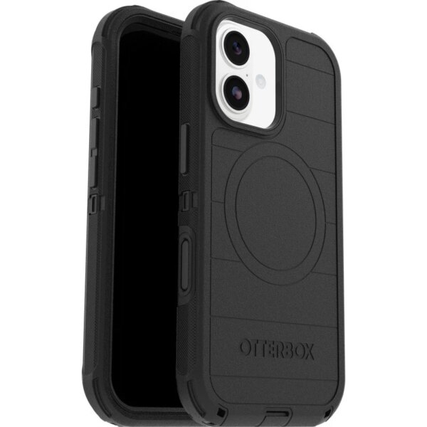 Otterbox Defender Pro iPhone 17 hoesje - MagSafe Camera Control Backcover - Zwart