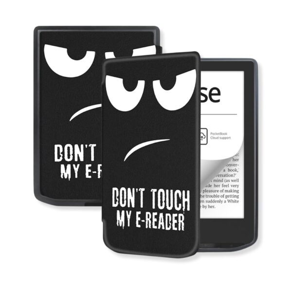 Lunso PocketBook Verse / Verse Pro / Verse Color Slim hard case hoes (6 inch) - sleepcover - Don&apos;t Touch