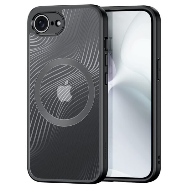 Dux Ducis Aimo iPhone 16e hoesje - Magsafe Backcover - Zwart