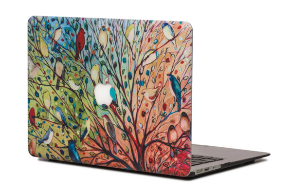 Lunso MacBook Pro 15 inch (2012-2015) cover hoes - case - Boom met Vogels