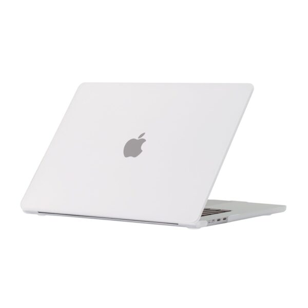 Lunso MacBook Air 15 inch (2023-2025) cover hoes - case - Mat Transparant