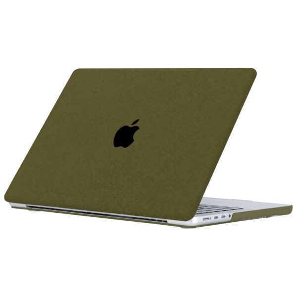 Lunso MacBook Air 13 inch (2022-2025) cover hoes - case - Sand Army Green