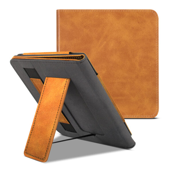 Lunso - Luxe sleepcover stand hoes - Kobo Sage (8 inch) - Bruin