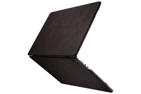 NorthLife MacBook Air 15 inch (2023-2025) Leren cover hoes - case - Donkerbruin