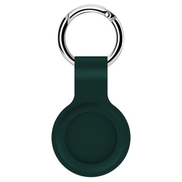 Lunso - Houder met sleutelhanger - Apple Airtags - Donkergroen