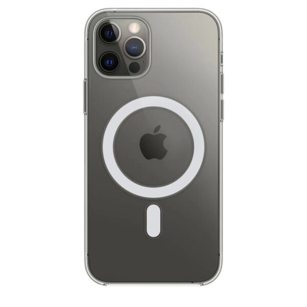 Lunso - Acryl Magsafe Softcase hoes - iPhone 12 / iPhone 12 Pro - Transparant