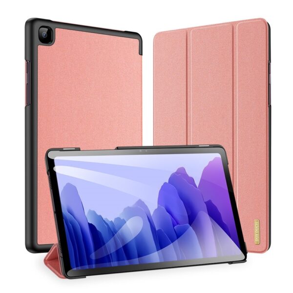 Dux Ducis - Domo Serie folio sleepcover hoes - Samsung Galaxy Tab A7 (2020) - Roze