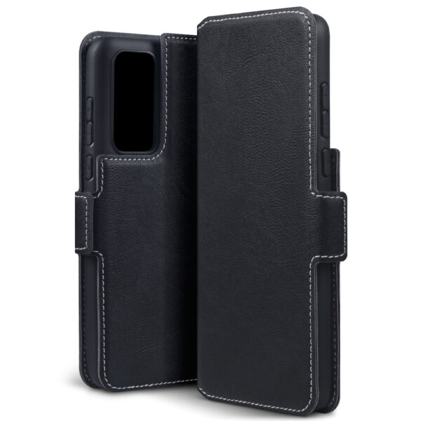 Qubits - slim wallet hoes - Huawei P40 - Zwart
