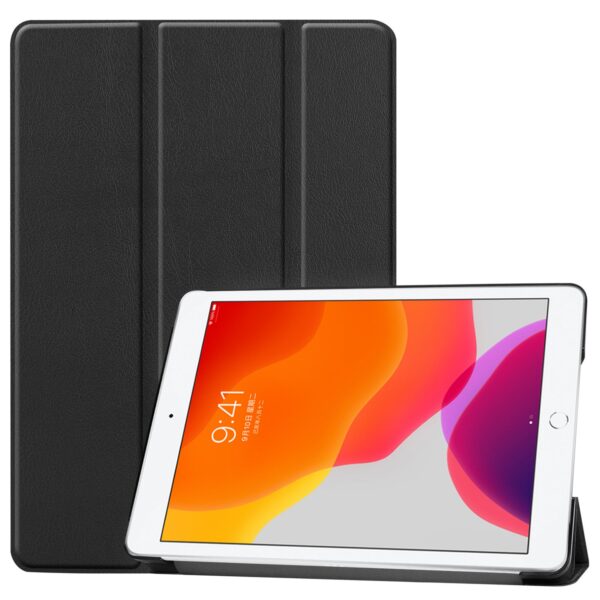 3-Vouw sleepcover hoes - iPad 10.2 inch 2019 / 2020 / 2021 - Zwart