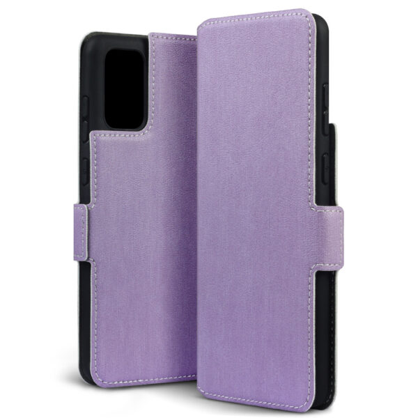 Qubits - slim wallet hoes - Samsung Galaxy S20 Plus - Paars