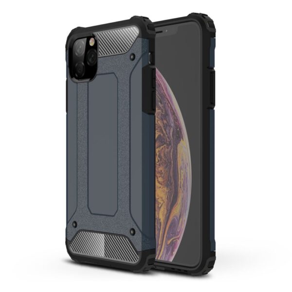 Lunso - Armor Guard hoes - iPhone 11 Pro Max - Donkerblauw