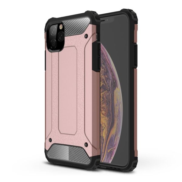 Lunso - Armor Guard hoes - iPhone 11 Pro Max - Rose Goud